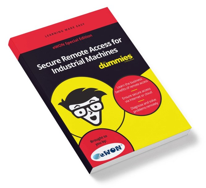Ny bok: Secure Remote Access for Industrial Machines for Dummies